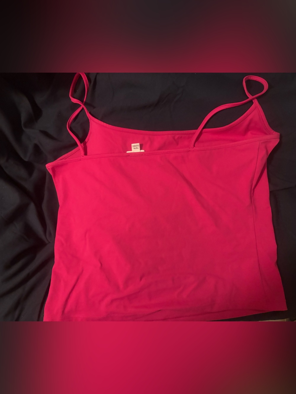 Garage Raspberry cheeks Sleek scoop Cami Tank top